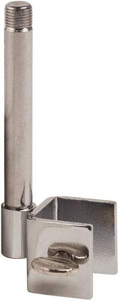 ECONOCO - Open Shelving Accessory/Component - Chrome Plated Finish, Use with 3/4" Square Tubing - Eagle Tool & Supply