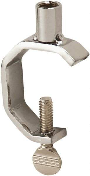 ECONOCO - Open Shelving Accessory/Component - Chrome Plated Finish, Use with Round, Square, Rectangular Tubing - Eagle Tool & Supply