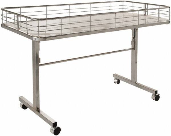 ECONOCO - 23-1/2" Wide x 31" High x 4-5/8" Deep, Folding Dump Table - Eagle Tool & Supply