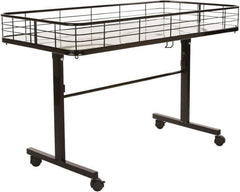 ECONOCO - 23-1/2" Wide x 31" High x 4-5/8" Deep, Folding Dump Table - Eagle Tool & Supply