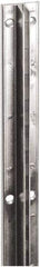 ECONOCO - Zinc Coated Single Slotted Standard Bracket - 96" Long, 11/16" Wide - Eagle Tool & Supply