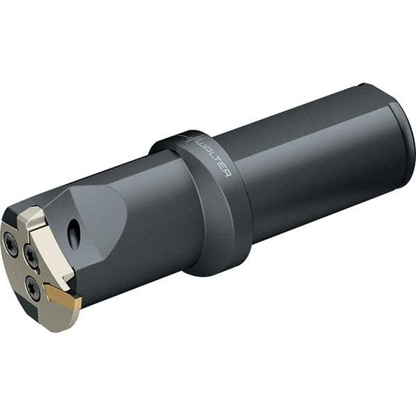 Walter - NCAI, Internal, Right Hand, 5mm Max Depth of Cut, 3 to 3mm Groove Width, Indexable Grooving Tool Holder - GX09-2E.. Insert Compatibility, 20mm Shank Width, 80mm OAL, Through Coolant - Eagle Tool & Supply
