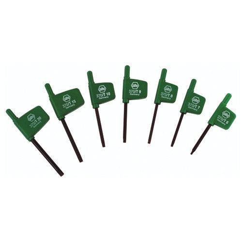 T6-T20 TORX FLAG HANDLE 7 PC SET - Eagle Tool & Supply
