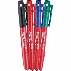 Milwaukee Tool - Markers & Paintsticks Type: Clog Resistant Color: Multi-Color - Eagle Tool & Supply