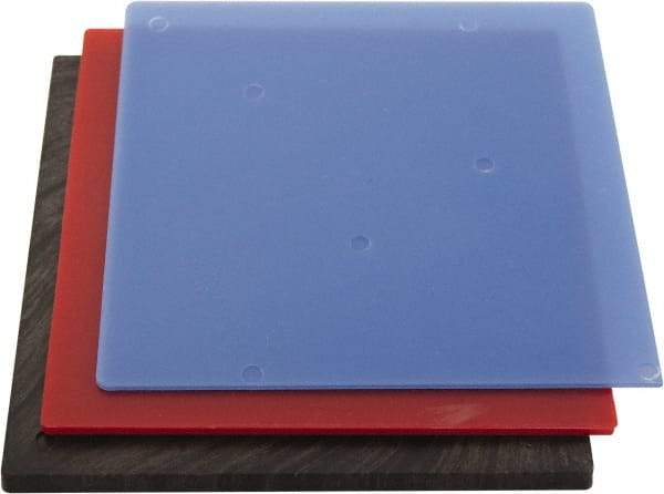 Precision Brand - 250 Piece, 4" Wide x 8" Long Polystyrene Masonry Shim - Blue, ±10% Tolerance - Eagle Tool & Supply