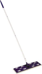 Swiffer - Green & Silver Mop - 17" Long x 5" Wide Head, 46" Long Handle, Microfiber Head - Eagle Tool & Supply