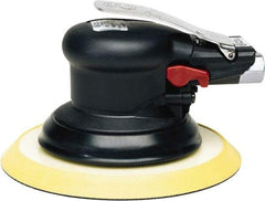 Chicago Pneumatic - 12,000 OPM, 16.6 CFM Air Consumption, Palm Air Orbital Sander - Round Pad, 1/4 NPT Inlet - Eagle Tool & Supply