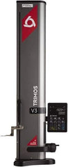 Fowler - 28" Electronic Height Gage - 0.00005" Resolution, Accurate to 0.00032", Digital Display, USB, RS-232 Data Output - Eagle Tool & Supply