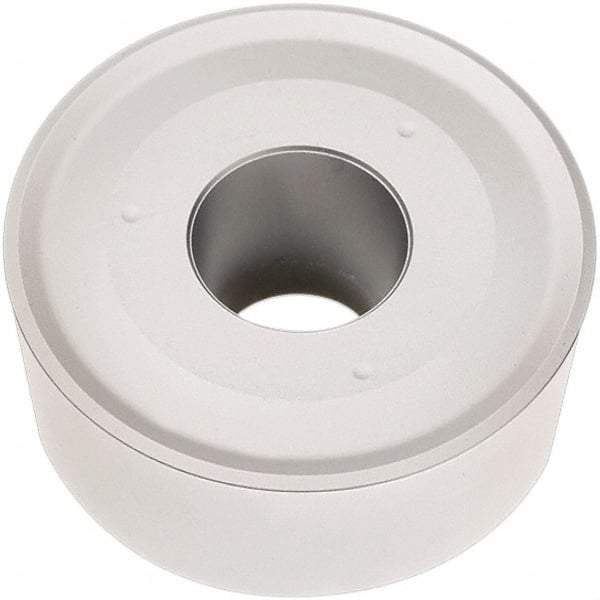 Seco - RCMX320900 RR97 Grade TP0501 Carbide Turning Insert - Al2O3 Finish, Round, 32mm Inscr Circle, 3/8" Thick - Eagle Tool & Supply