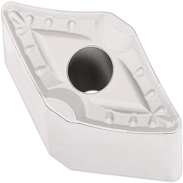 Seco - DNMM444 R4 Grade TP2501 Carbide Turning Insert - Al2O3 Finish, 55° Diamond, 1/2" Inscr Circle, 1/4" Thick, 1/16" Corner Radius - Eagle Tool & Supply