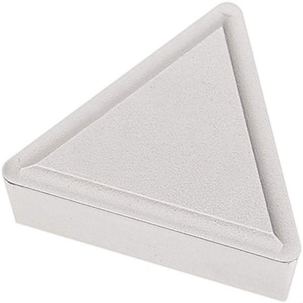 Seco - TPMR322 F1 Grade TP2501 Carbide Turning Insert - Al2O3 Finish, 60° Triangle, 3/8" Inscr Circle, 1/8" Thick, 1/32" Corner Radius - Eagle Tool & Supply
