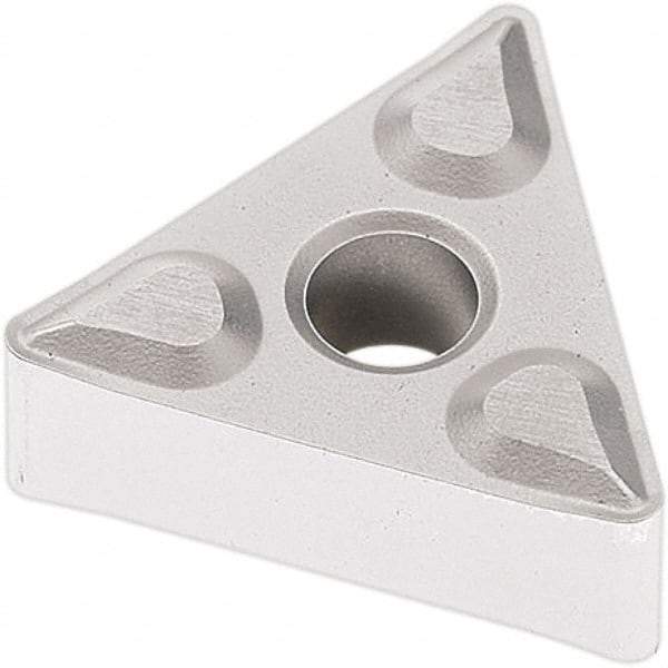 Seco - TNMG332 FF1 Grade TP1501 Carbide Turning Insert - Al2O3 Finish, 60° Triangle, 3/8" Inscr Circle, 3/16" Thick, 1/32" Corner Radius - Eagle Tool & Supply