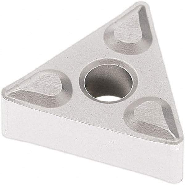 Seco - TNMG332 FF1 Grade TP2501 Carbide Turning Insert - Al2O3 Finish, 60° Triangle, 3/8" Inscr Circle, 3/16" Thick, 1/32" Corner Radius - Eagle Tool & Supply