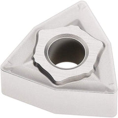 Seco - WNMG432 MR6 Grade TP2501 Carbide Turning Insert - Al2O3 Finish, 80° Trigon, 1/2" Inscr Circle, 3/16" Thick, 1/32" Corner Radius - Eagle Tool & Supply