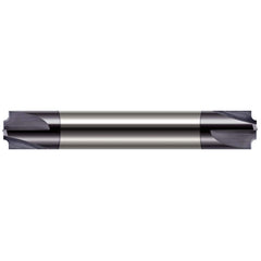 Harvey Tool - Corner Rounding End Mills; Material: Solid Carbide ; Single or Double End: Double ; Radius (Decimal Inch): 0.0370 ; Mill Diameter (Inch): 3/16 ; Mill Diameter (Decimal Inch): 0.1875 ; Number of Flutes: 4 - Exact Industrial Supply