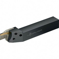 Walter - NCEE, External, Left Hand, 14mm Max Depth of Cut, 3 to 3.5mm Groove Width, Indexable Grooving Tool Holder - GX24-2.. Insert Compatibility, 20mm Shank Height, 20mm Shank Width, 132mm OAL - Eagle Tool & Supply