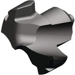 Kennametal - Series KenTIP, 20.6mm Diam Grade KCP15 140° Replaceable Drill Tip - Carbide, AlTiN Finish, Y Seat Size - Eagle Tool & Supply