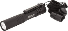 Streamlight - White LED Bulb, 45 Lumens, Mini Flashlight - Black Aluminum Body, 1 AAA Alkaline Battery Included - Eagle Tool & Supply