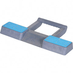 Vestil - Wheel Chocks Width (Inch): 15-3/8 Height (Inch): 3-1/8 - Eagle Tool & Supply