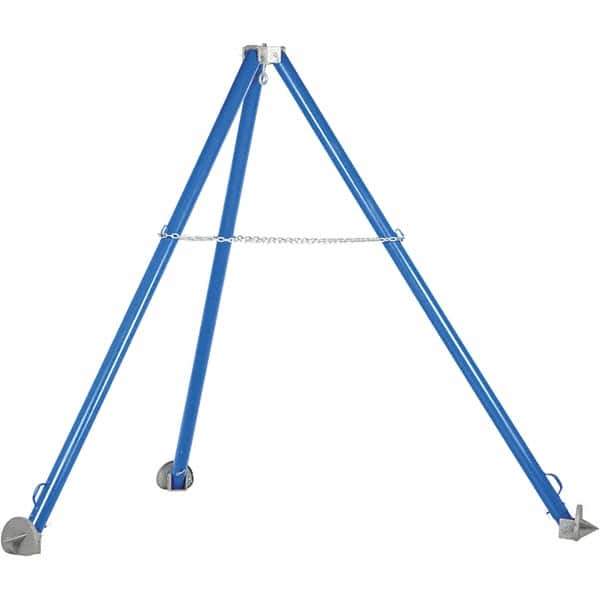 Vestil - 1 Ton Load Capacity Tripod High Stand - 105 to 165-3/4" High - Eagle Tool & Supply