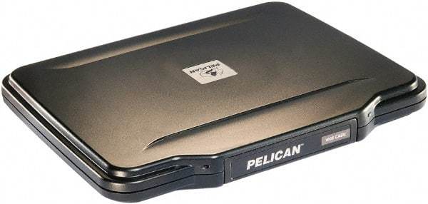 Pelican Products, Inc. - 9-9/32" Wide x 1-1/4" High, Laptop/Tablet Case - Black, ABS - Eagle Tool & Supply
