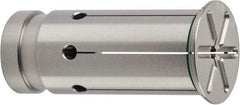 Accupro - 1/2" ID x 3/4" OD, 0.944" Head Diam, Slotted Hydraulic Chuck Sleeve - Steel, 1.9881" Length Under Head - Exact Industrial Supply