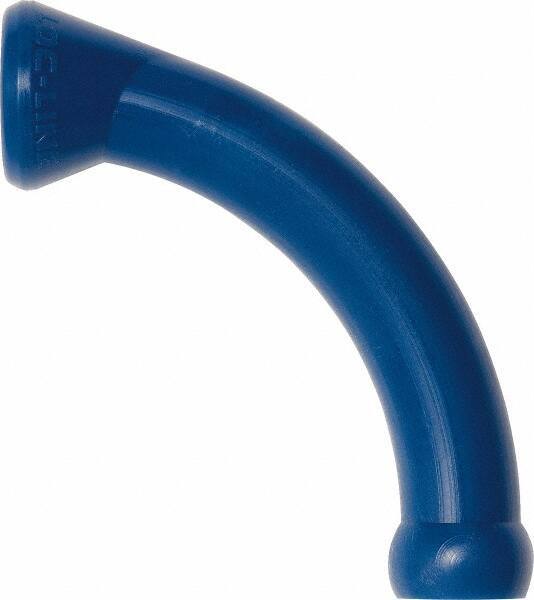 Loc-Line - 1/4" Hose Inside Diam, Coolant Hose Extended Elbow - For Use with Loc-Line Modular Hose System - Eagle Tool & Supply