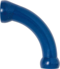 Loc-Line - 1/2" Hose Inside Diam, Coolant Hose Extended Elbow - For Use with Loc-Line Modular Hose System - Eagle Tool & Supply