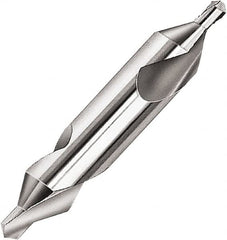 Magafor - #2 Plain Cut 60° Incl Angle Solid Carbide Combo Drill & Countersink - Eagle Tool & Supply