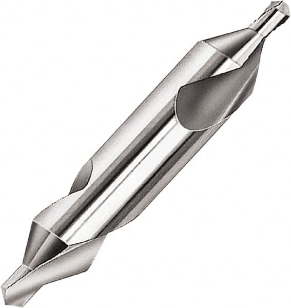 Magafor - #5 Plain Cut 60° Incl Angle Solid Carbide Combo Drill & Countersink - Eagle Tool & Supply