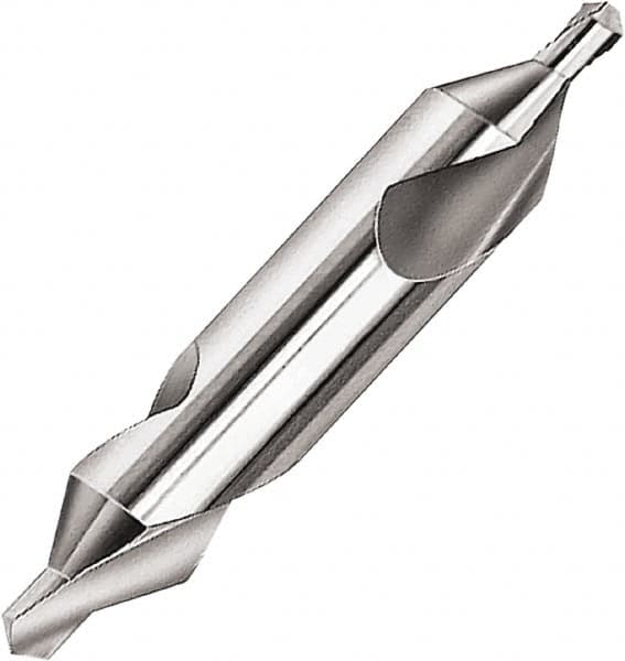 Magafor - #8 Plain Cut 60° Incl Angle Cobalt Combo Drill & Countersink - Eagle Tool & Supply