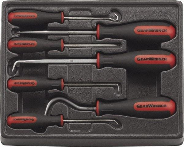 GearWrench - 7 Piece Hook & Pick Set - Dual Composite - Eagle Tool & Supply