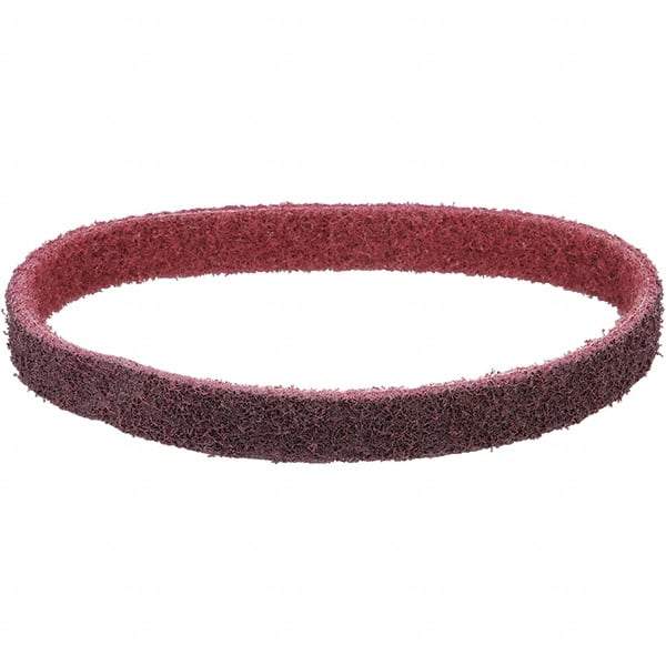 Dynabrade - 1" Wide x 24" OAL, Aluminum Oxide Abrasive Belt - Aluminum Oxide, Medium, Nonwoven, Cloth Backing - Eagle Tool & Supply