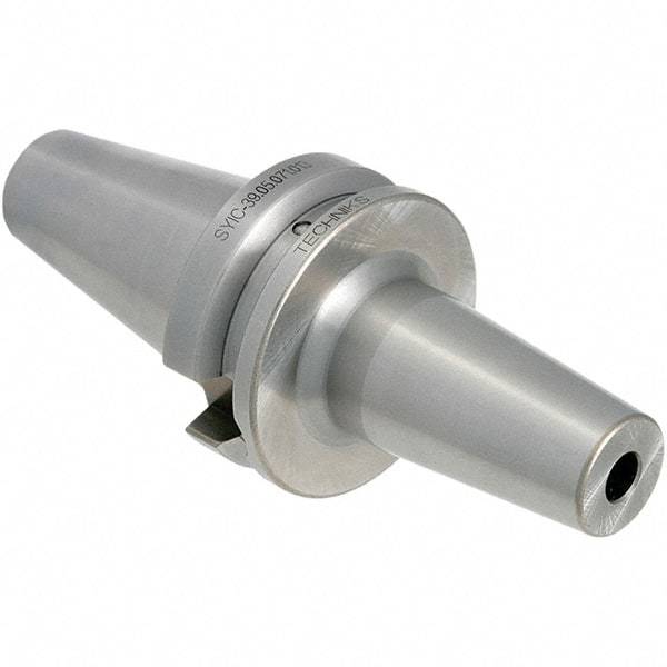 Techniks - 1-1/4" Hole Diam, BT40 Taper Shank Shrink Fit Tool Holder & Adapter - 105mm Projection, 1.81" Nose Diam, Through Coolant - Exact Industrial Supply