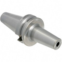 Techniks - 1" Hole Diam, BT40 Taper Shank Shrink Fit Tool Holder & Adapter - 6" Projection, 1.73" Nose Diam, Through Coolant - Exact Industrial Supply