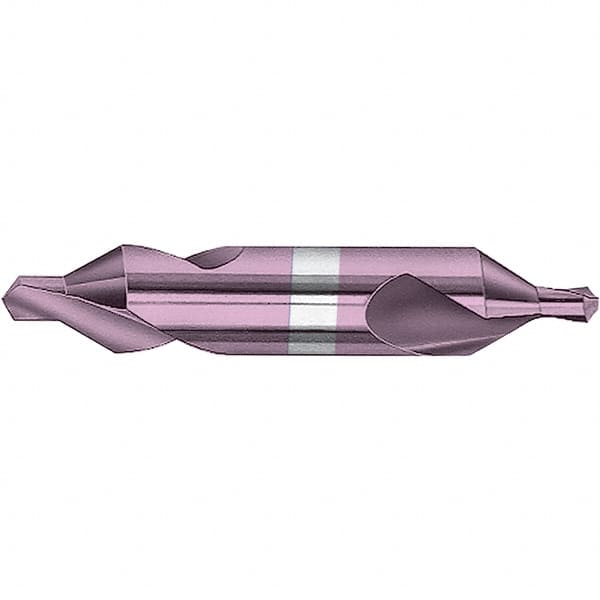 Magafor - #6 Plain Cut 60° Incl Angle Solid Carbide Combo Drill & Countersink - Eagle Tool & Supply