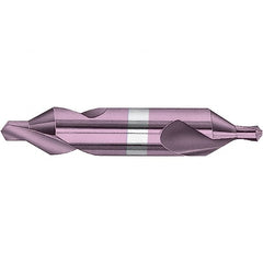 Magafor - #000 Plain Cut 60° Incl Angle Cobalt Combo Drill & Countersink - Eagle Tool & Supply