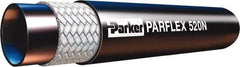 Parker - -4 Hose Size, 1/4" ID x 0.51" OD, 5,000 psi Work Pressure Hydraulic Hose - 2" Radius, Nylon Tube, Polyurethane Cover, -40°F to 212°F - Eagle Tool & Supply