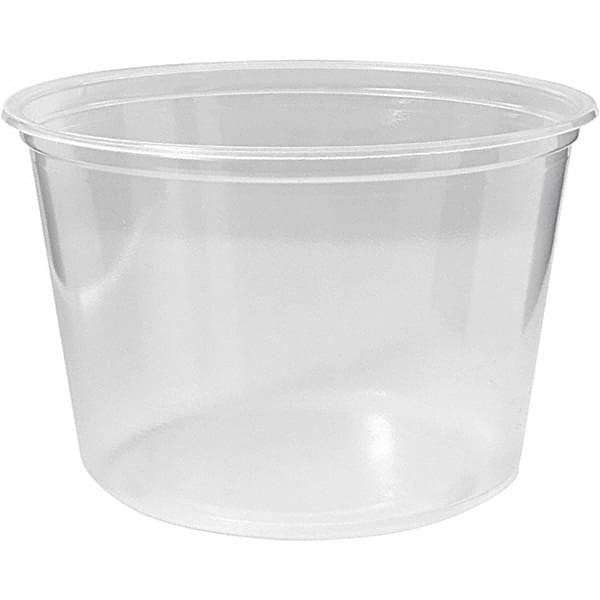 Fabri-Kal - 1 500-Piece 16 oz Rectangular Clear Polypropylene Food Storage Container - Eagle Tool & Supply