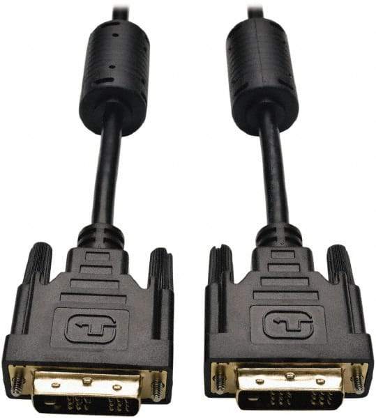 Tripp-Lite - 6' Long, DVI Computer Cable - Black, Male x Male - Eagle Tool & Supply