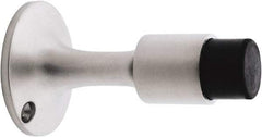 IVES - 6" Projection Wall Door Stop - Screw Mount, Satin Chrome Finish - Eagle Tool & Supply