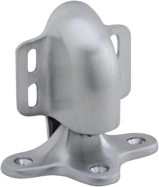 IVES - 5" Projection Floor Door Stop - Screw Mount, Satin Chrome Finish - Eagle Tool & Supply