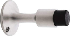 IVES - 6" Projection Wall Door Stop - Screw Mount, Satin Chrome Finish - Eagle Tool & Supply