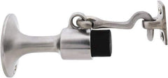 IVES - 6" Projection Wall Door Stop - Screw Mount, Satin Chrome Finish - Eagle Tool & Supply