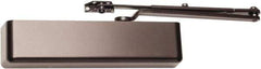 Falcon - 13-1/4" Closer Body Length, Medium Duty Multi-Sized Door Closer Manual Damper - Dark Bronze Finish, Non-Handed - Eagle Tool & Supply