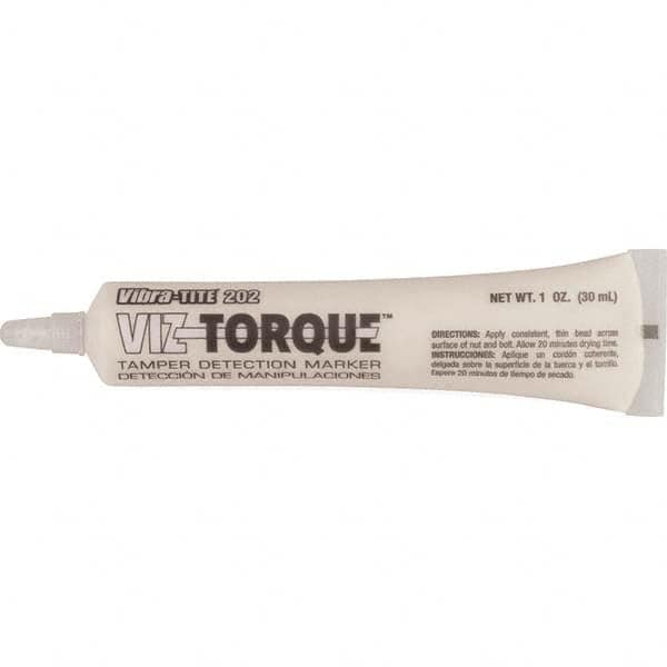 Vibra-Tite - Markers & Paintsticks Type: Visual Vibratory Indicator Color: White - Eagle Tool & Supply