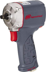 Ingersoll-Rand - 3/8" Drive, 7,000 RPM, 380 Ft/Lb Torque Impact Wrench - Pistol Grip Handle, 1,250 IPM, 17 CFM, 90 psi, 1/4" NPTF Inlet - Eagle Tool & Supply