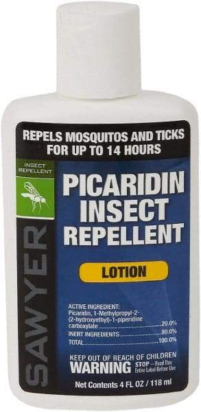 Sawyer - 4 oz 20% Picaridin Lotion - For Mosquitos, Ticks, Biting Flies, Gnats, Chiggers, Fleas - Eagle Tool & Supply