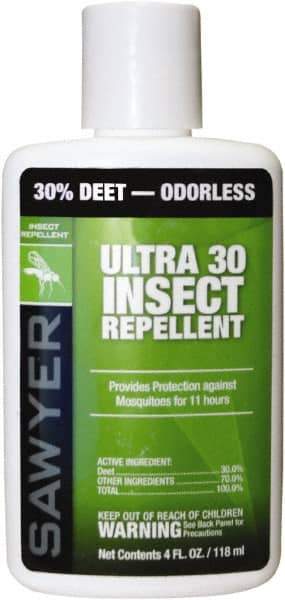 Sawyer - 4 oz 30% DEET Lotion - For Mosquitos, Ticks, Biting Flies, Gnats, Chiggers - Eagle Tool & Supply