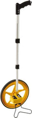 Johnson Level & Tool - 9,999' Counter Limit, 3-1/2' OAL, Measuring Wheel - Measures in Ft/In - Eagle Tool & Supply